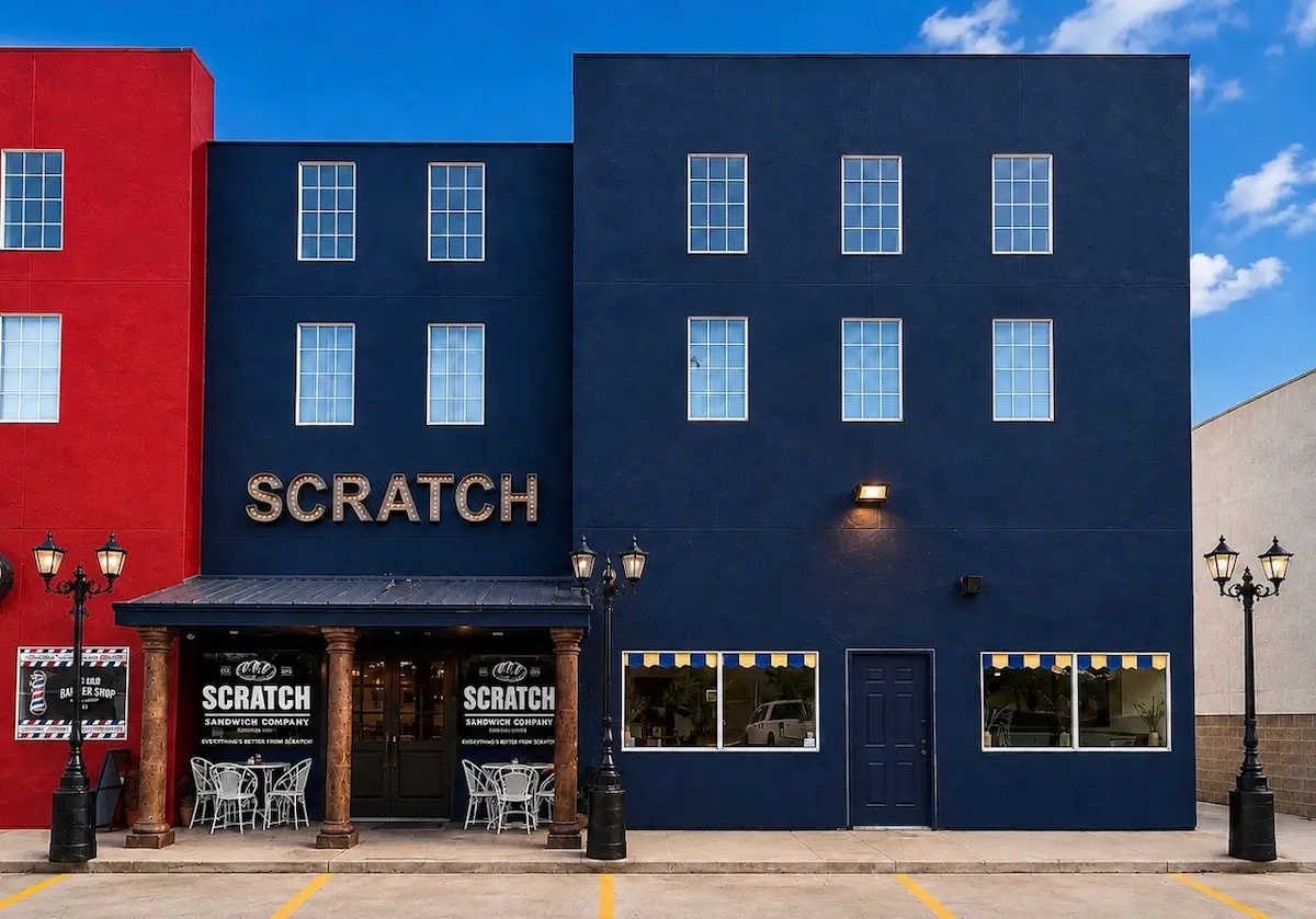 Scratch Sandwich Company storefront in Laredo, TX